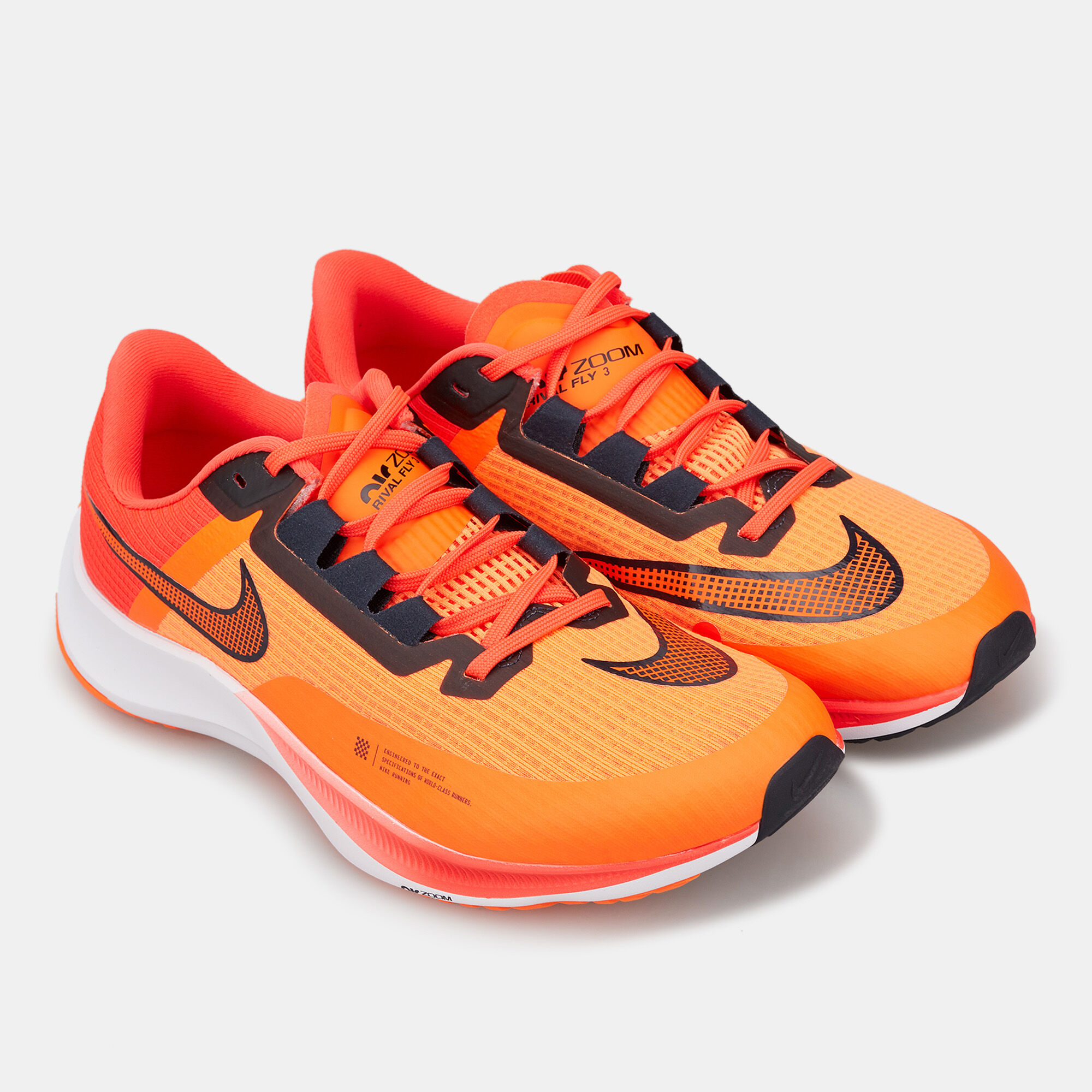 Men's Nike Rival Fly 3 Running Shoe - Black/White/Anthracite