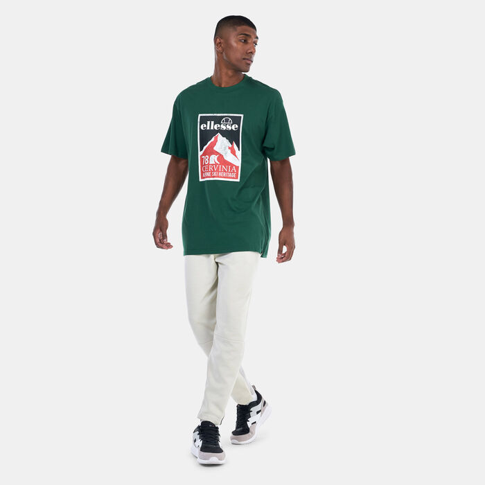 ellesse Men's Champa T-Shirt Green image number 2