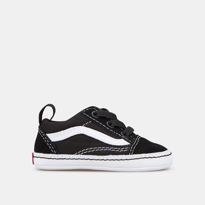 Vans Kids' Old Skool Crib Shoe Black image number 0