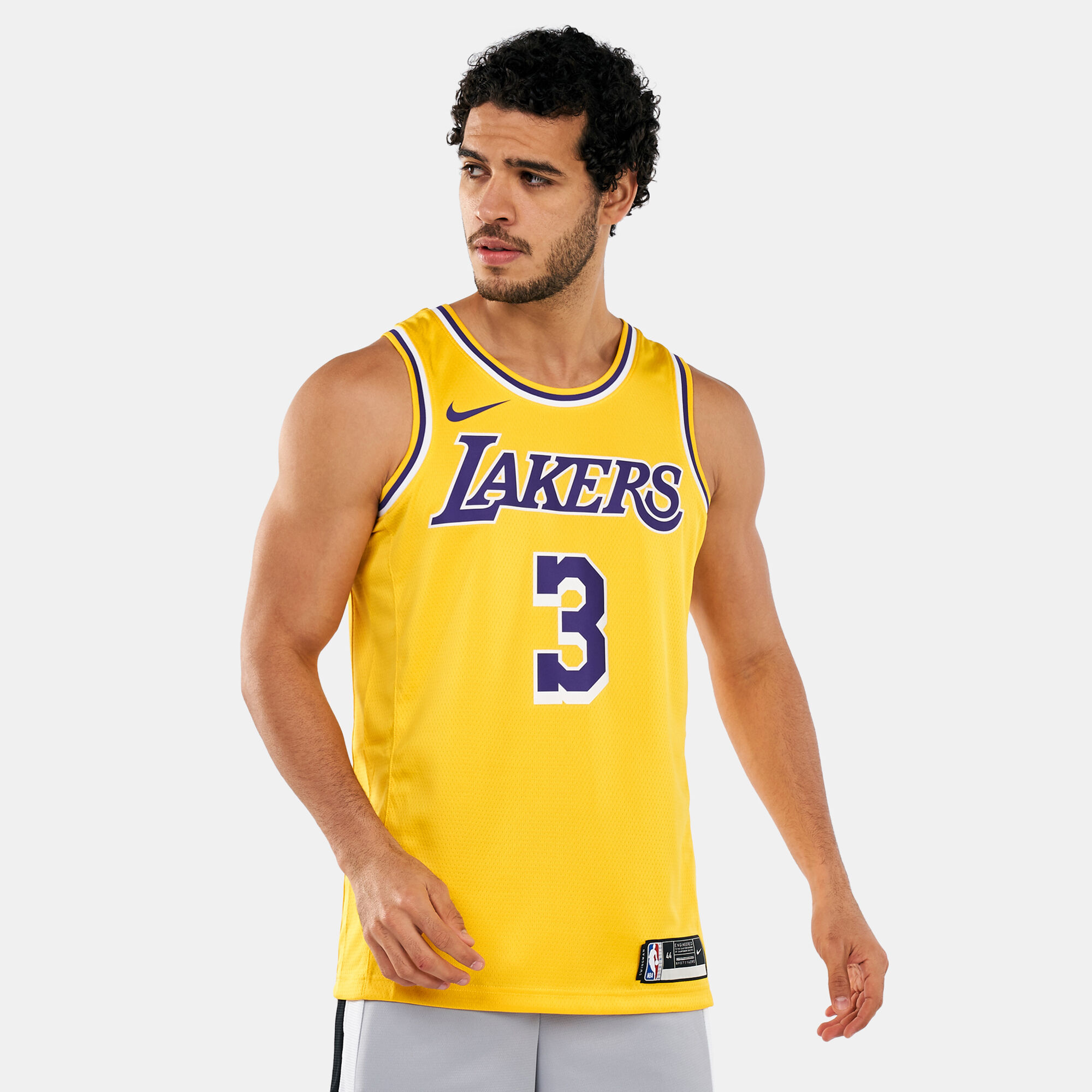 Men s NBA Los Angeles Lakers LeBron James Icon Edition Swingman Jersey Multi Nike in Kuwait SSS