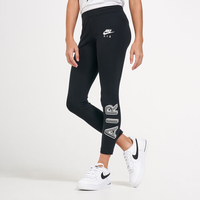 Nike Older Girls Favorites Legging - Black
