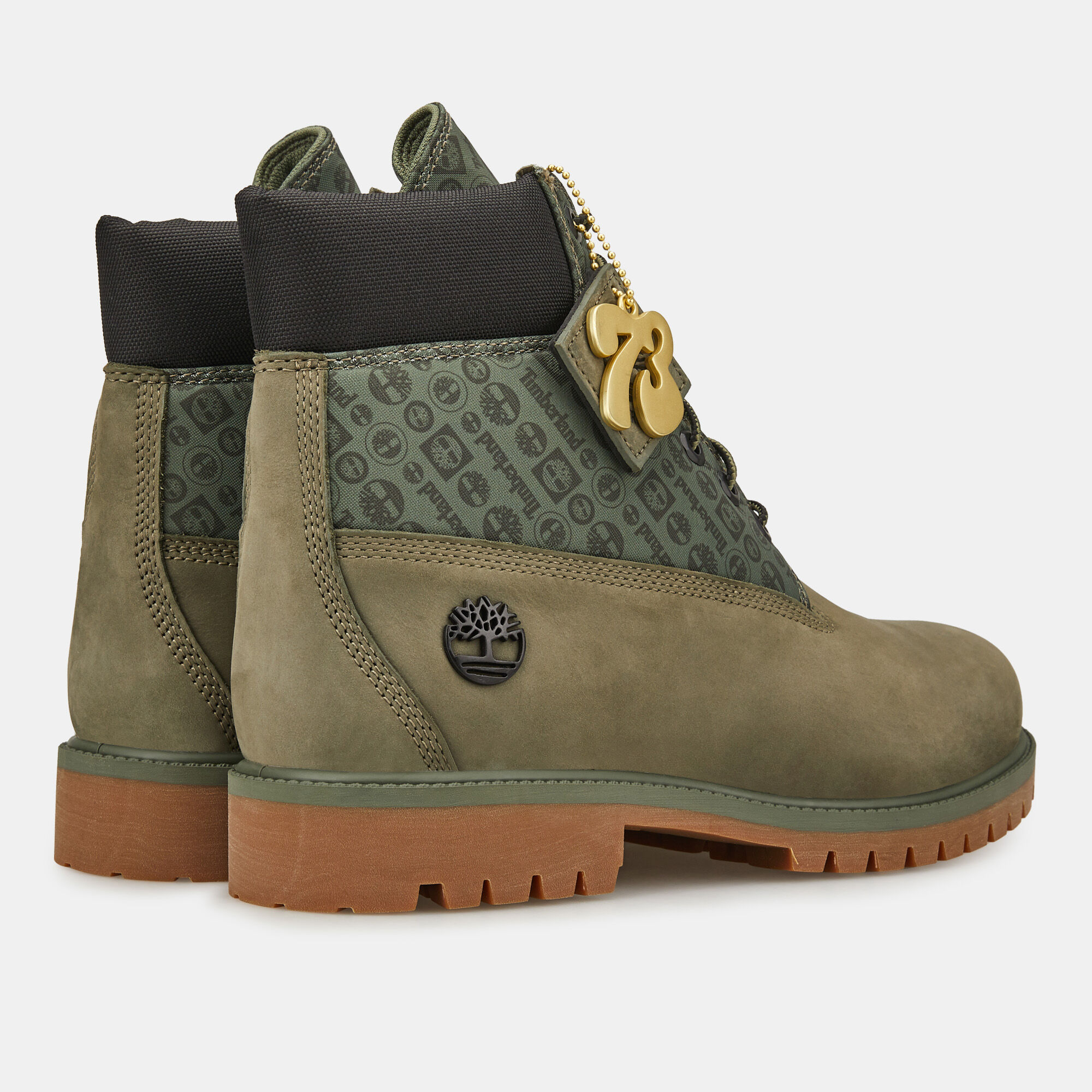 Buy Timberland Men s 6 Inch Heritage Waterproof Boot Green in