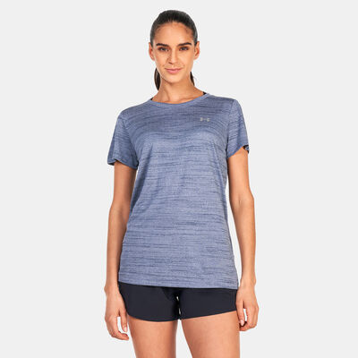 Under Armour Women's UA Tech™ Tiger Training T-Shirt Grey
