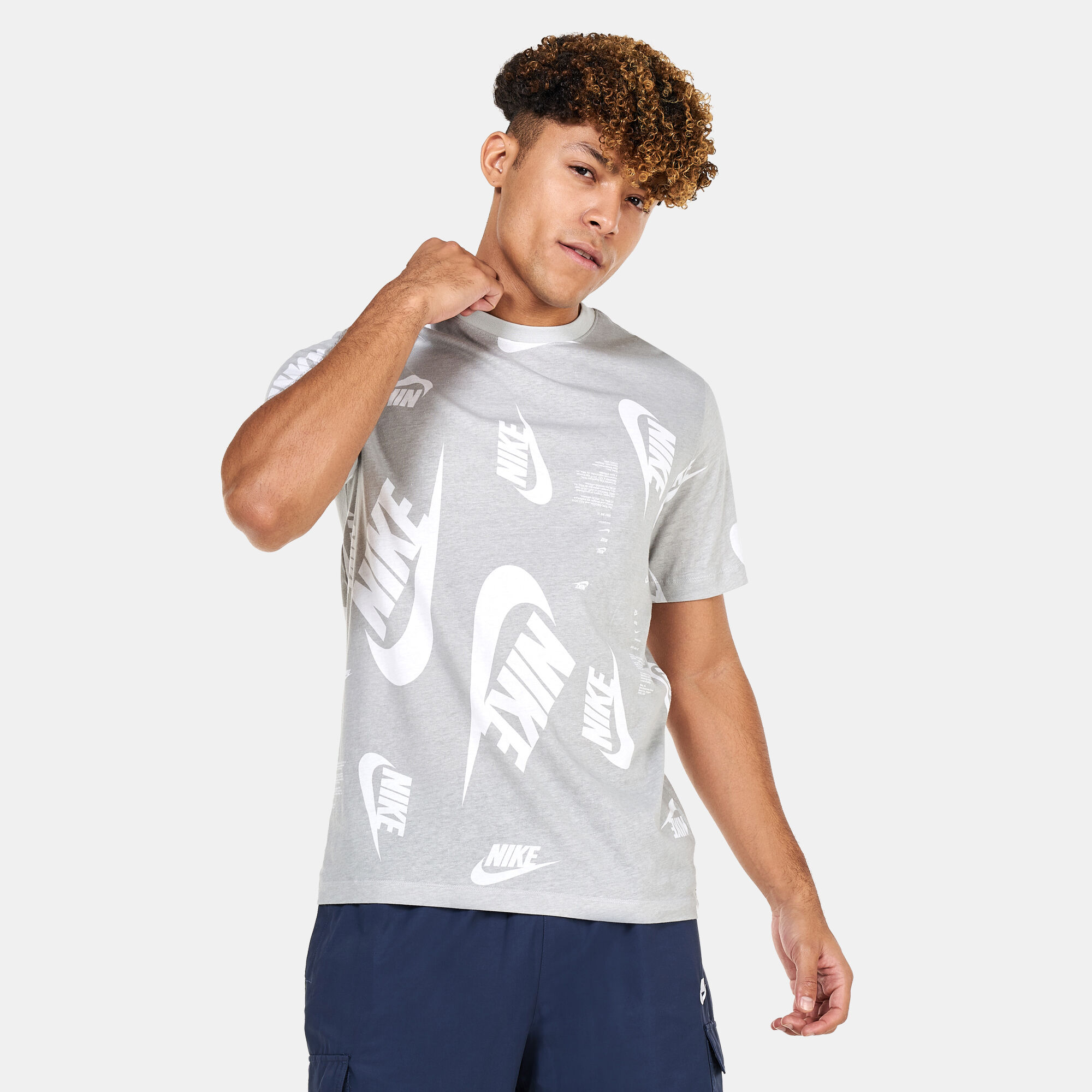 Nike sportswear all over print best sale