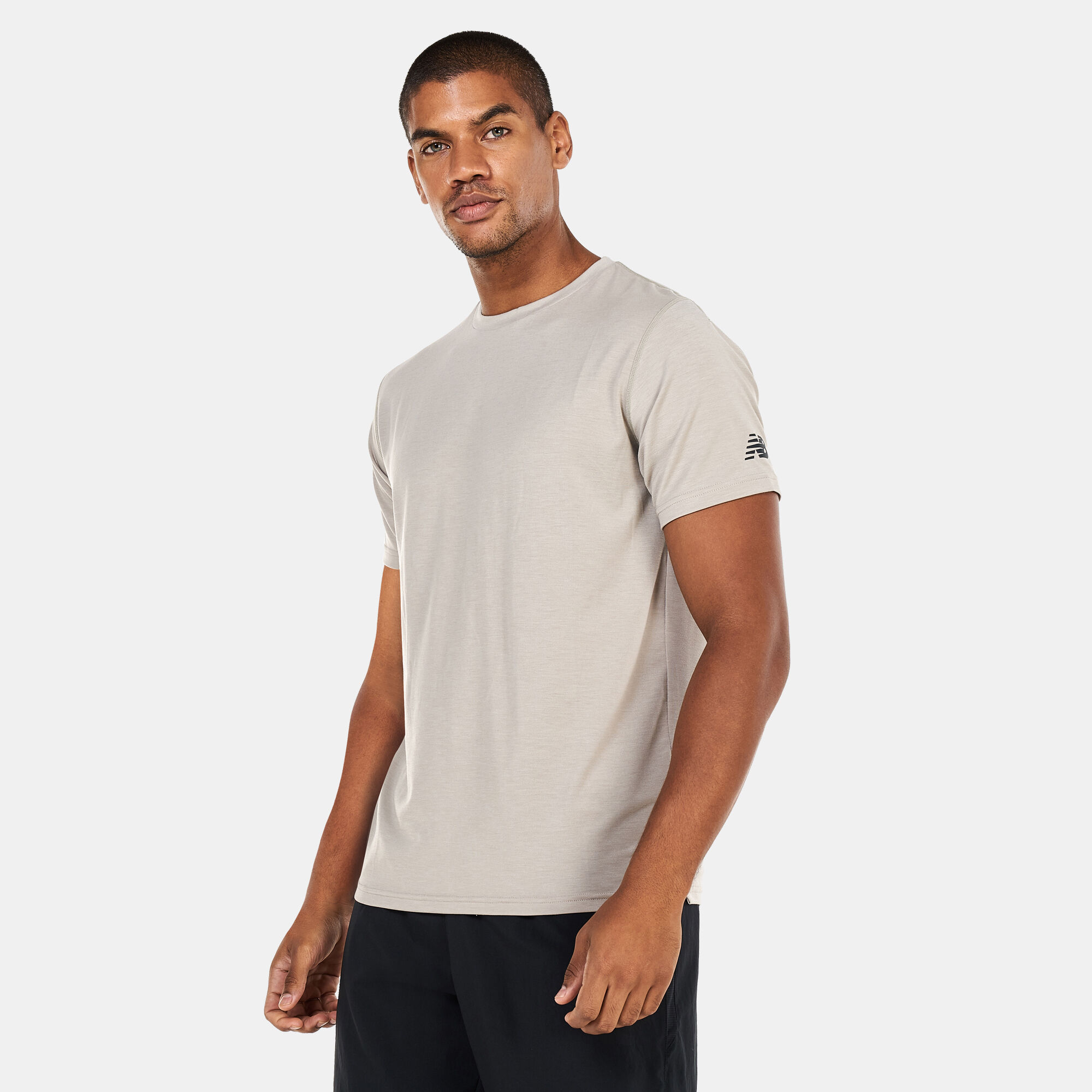 Men s R.W. Tech with Dri Release T Shirt Grey New Balance in Kuwait SSS