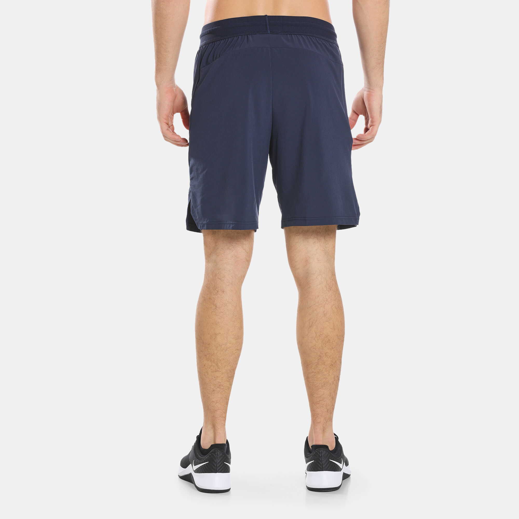 Men s Pro Dri FIT Flex Vent Max 8 Inch Training Shorts Blue Nike in Kuwait SSS