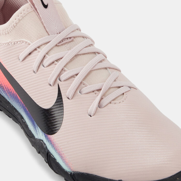 Nike Kids' Mercurial Vapor 16 Academy Turf Ground Football Shoes Pink image number 9