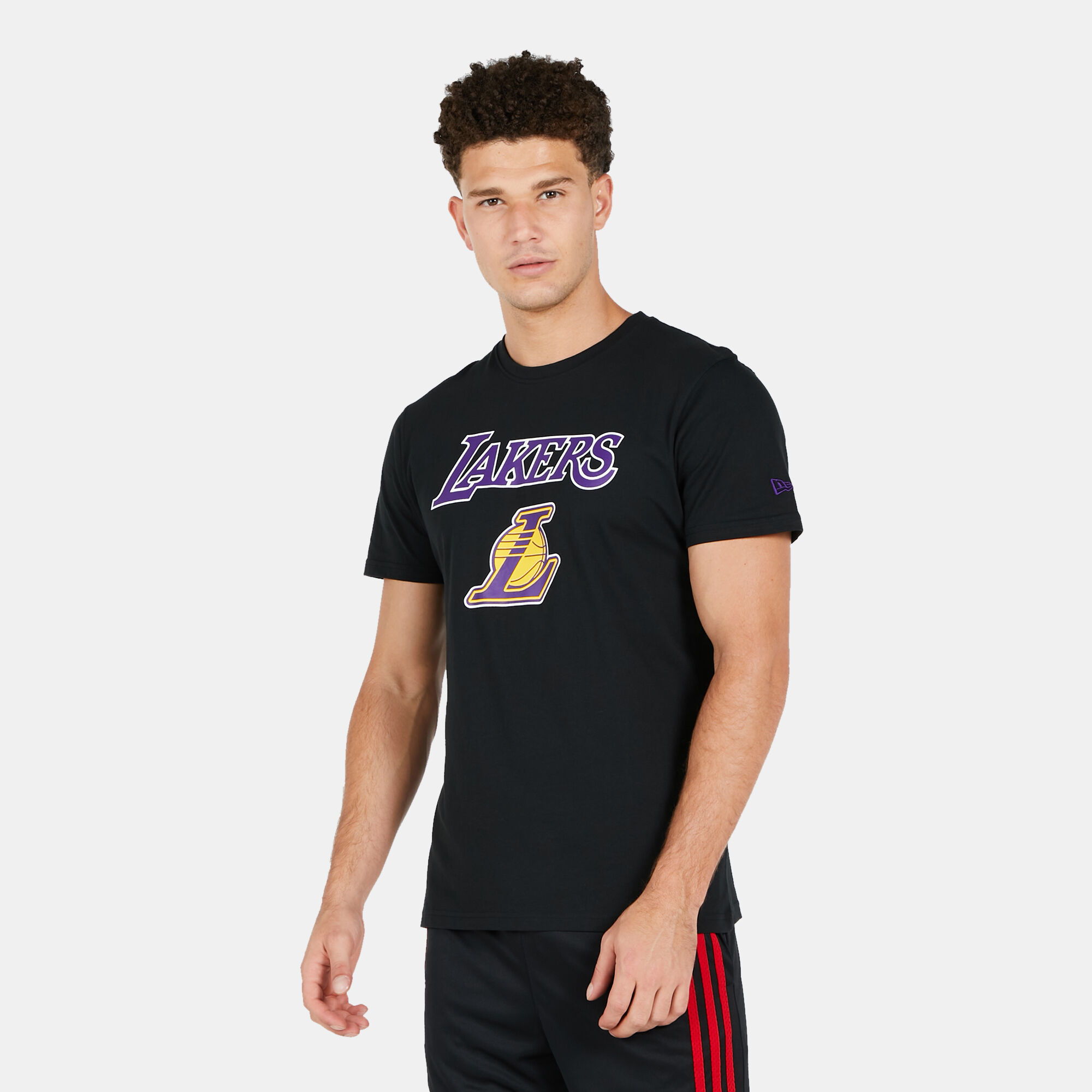 Men's basketball los angeles lakers printed elements casual sweatshirt hotsell