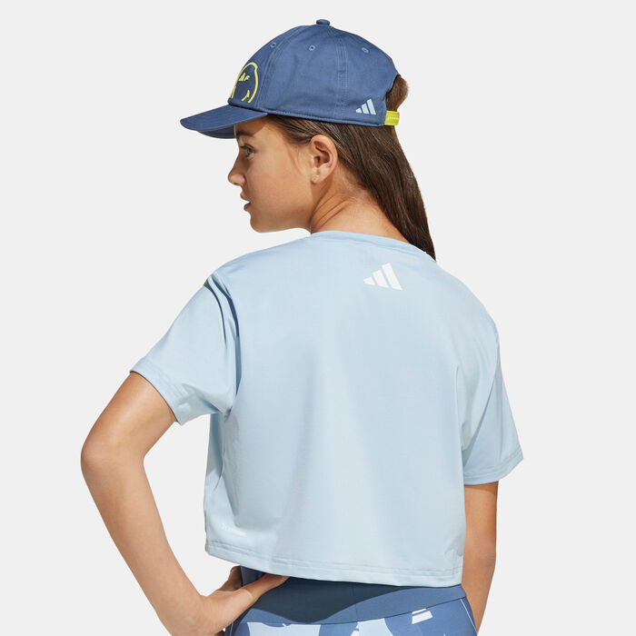 adidas Kids' Smileyworld Training T-Shirt Blue image number 4