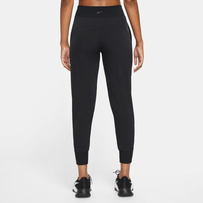 Nike Women's Dri-FIT Bliss Mid-Rise 7/8 Joggers Black