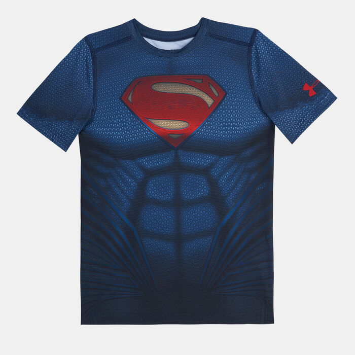 Under Armour Kids' UA Alter Ego Superman HeatGear® T-Shirt