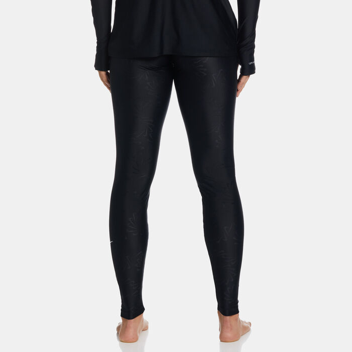 Nike Swim Women's Swim Slim Leggings Black image number 1