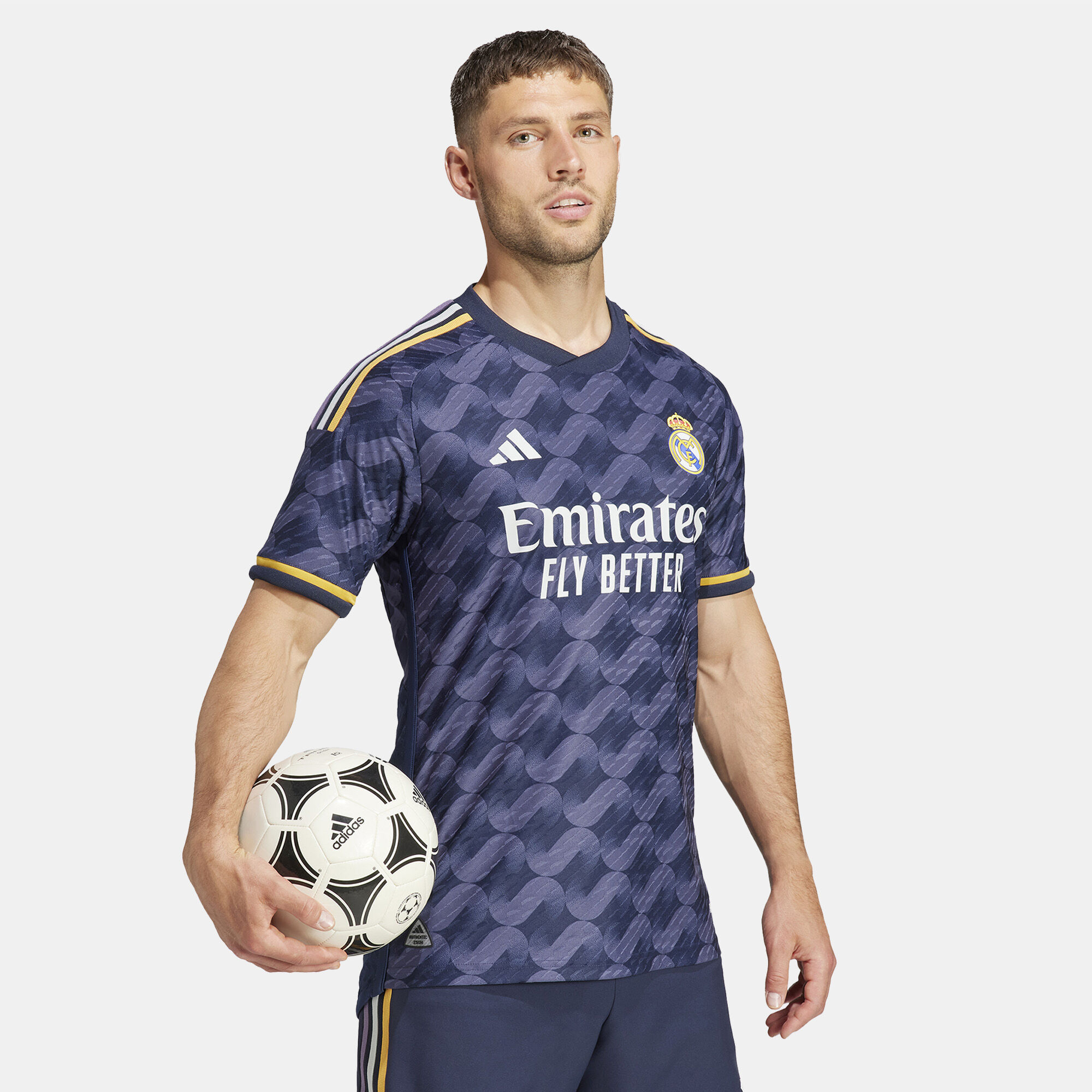 Men s Real Madrid Away Official Jersey 2023 24 Blue adidas in Kuwait SSS