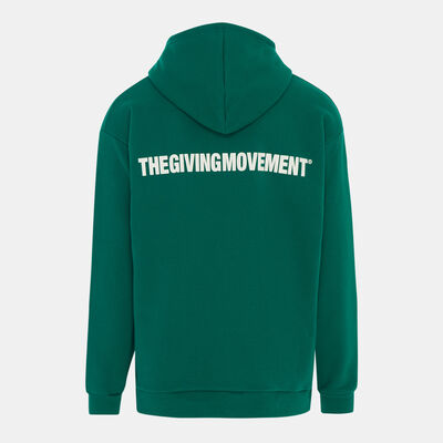 The Giving Movement Men's Zip Hoodie Green