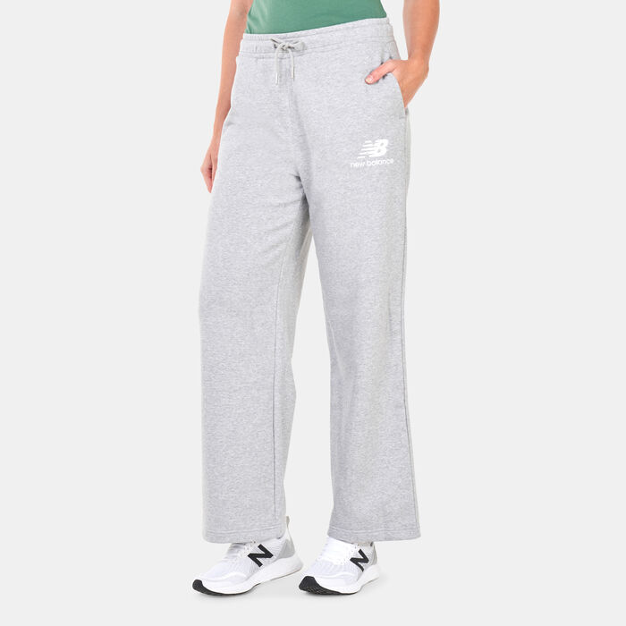 New Balance Women's Essentials Wide Legged Sweatpants Grey image number 0