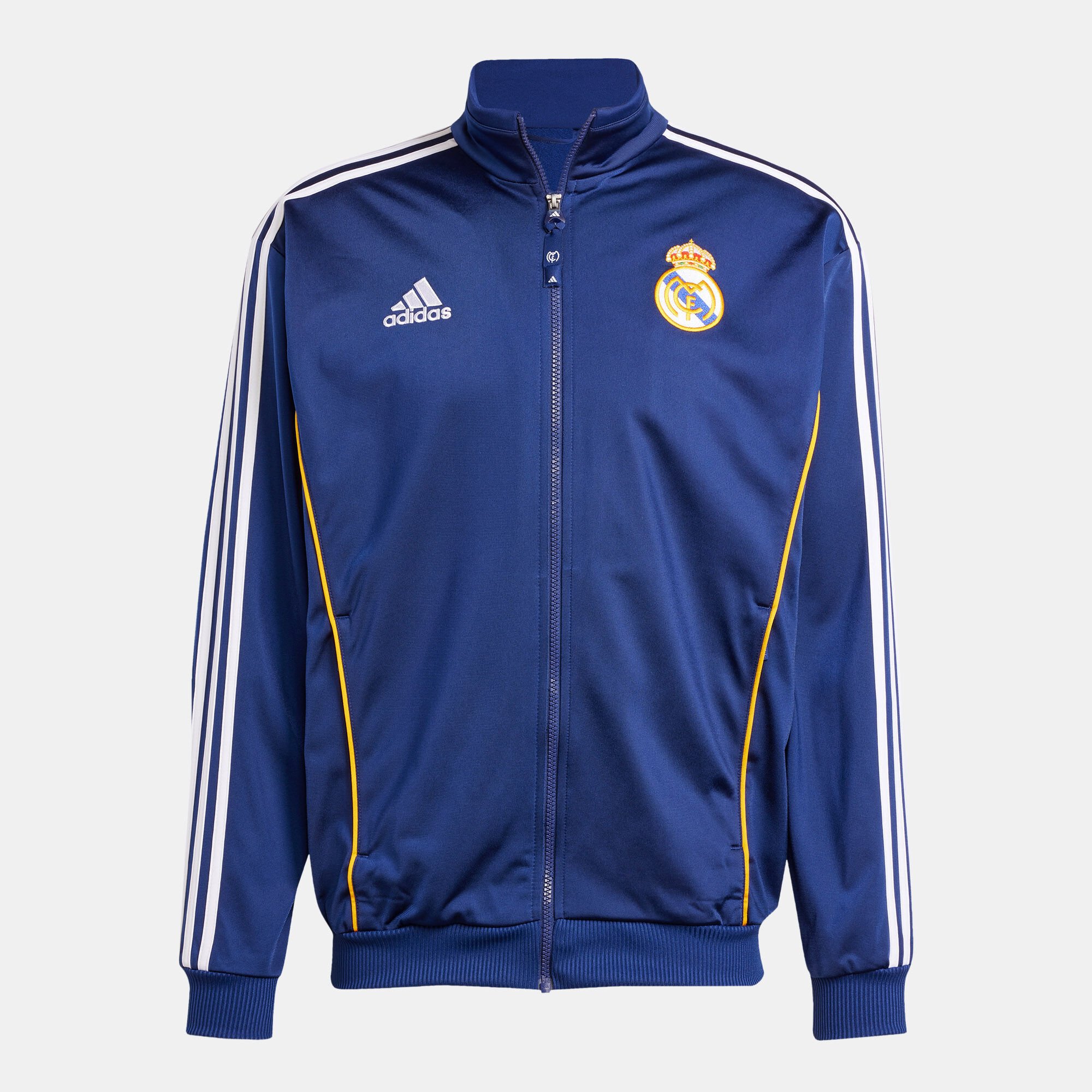 Shop adidas Men's Real Madrid 99/00 Football Track Jacket Shop adidas Men's Real Madrid 99/00 Football Track Jacket
