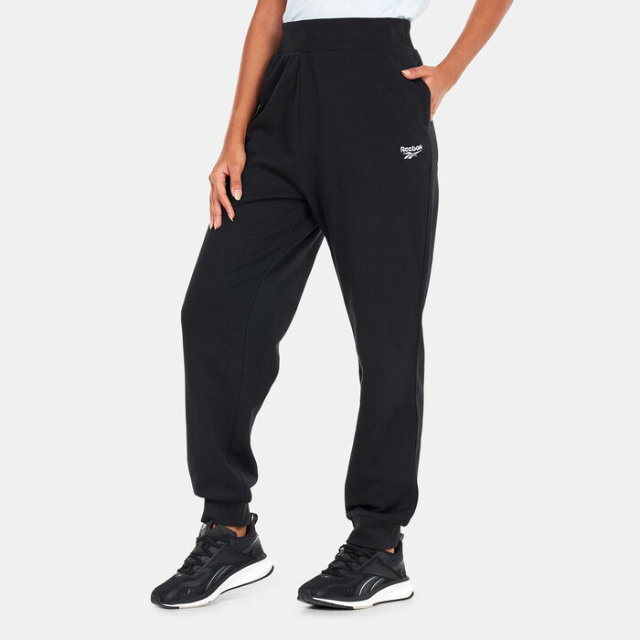 Reebok Classics Vector cuffed sweatpants in navy