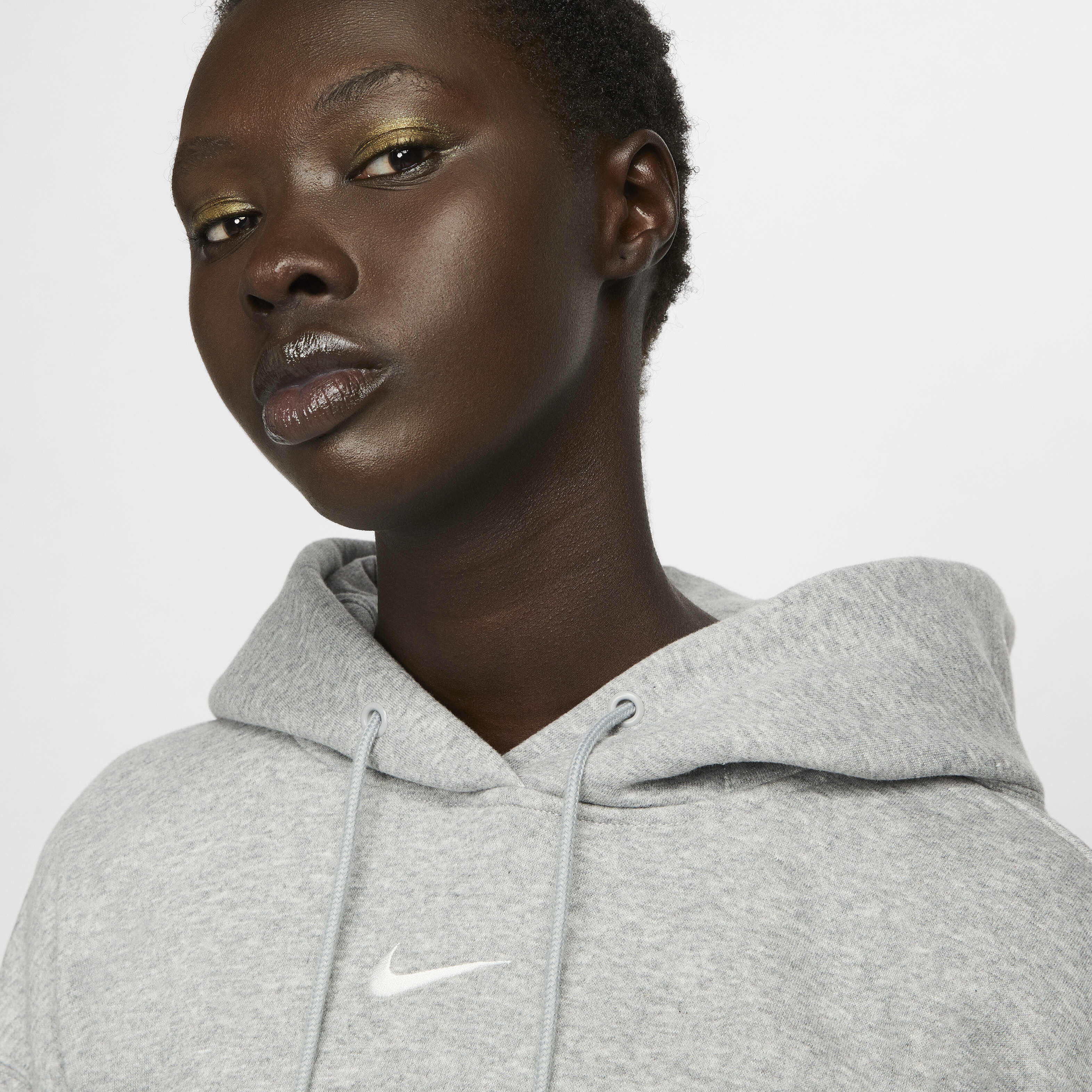 Women s Sportswear Phoenix Fleece Oversized Hoodie Grey Nike in Kuwait SSS
