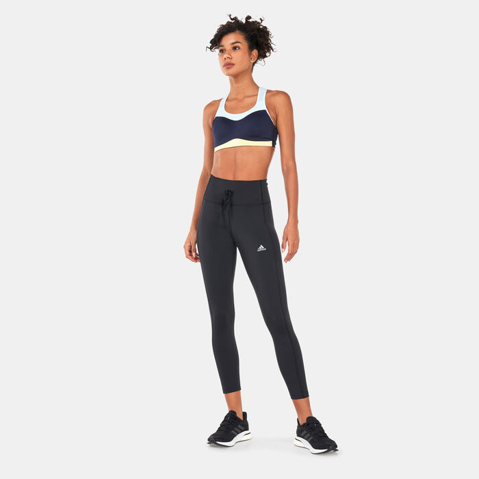 adidas Women's Running Essentials 7/8 Leggings Black image number 2