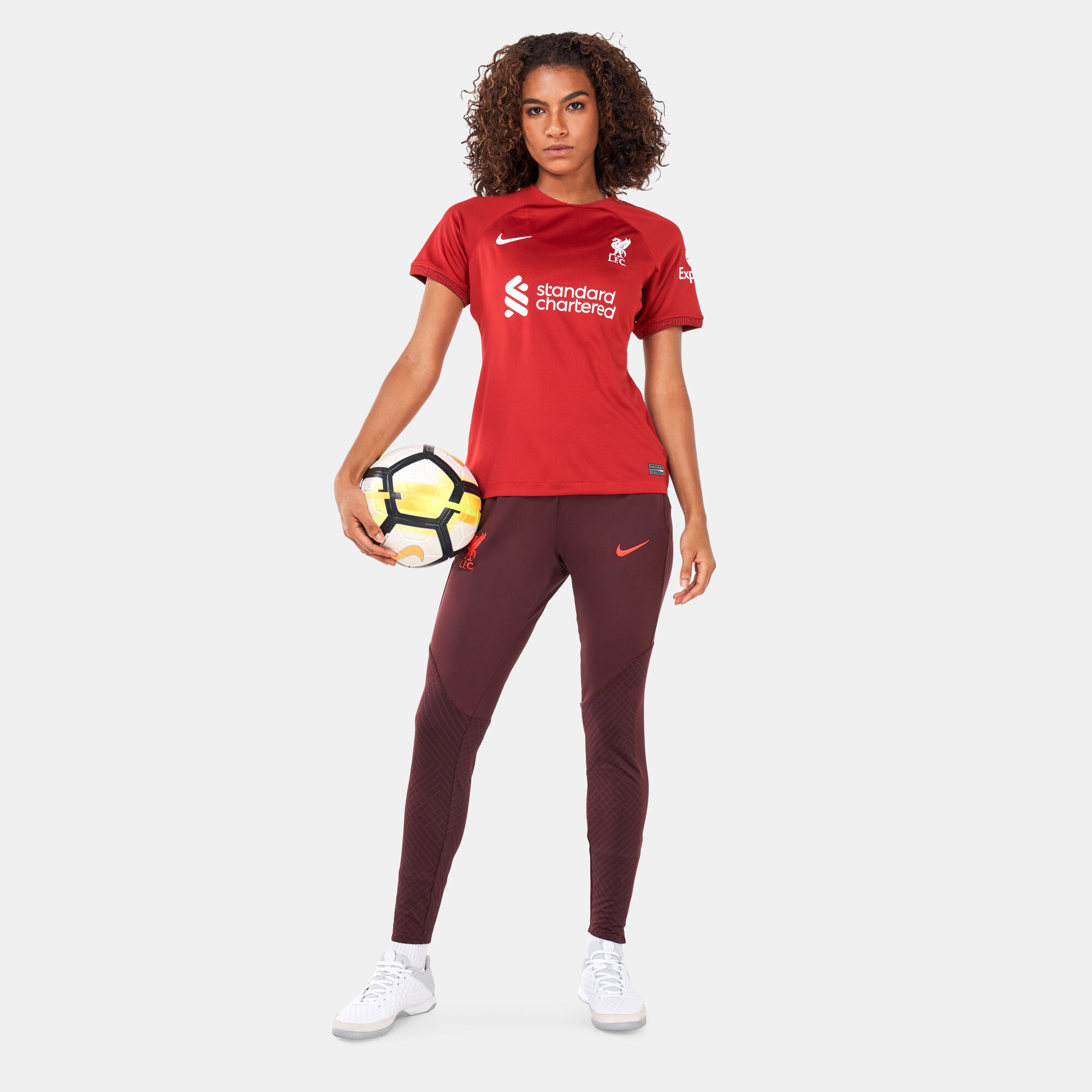 Women s Liverpool F.C. Dri FIT Stadium Home Football Jersey 2022 23