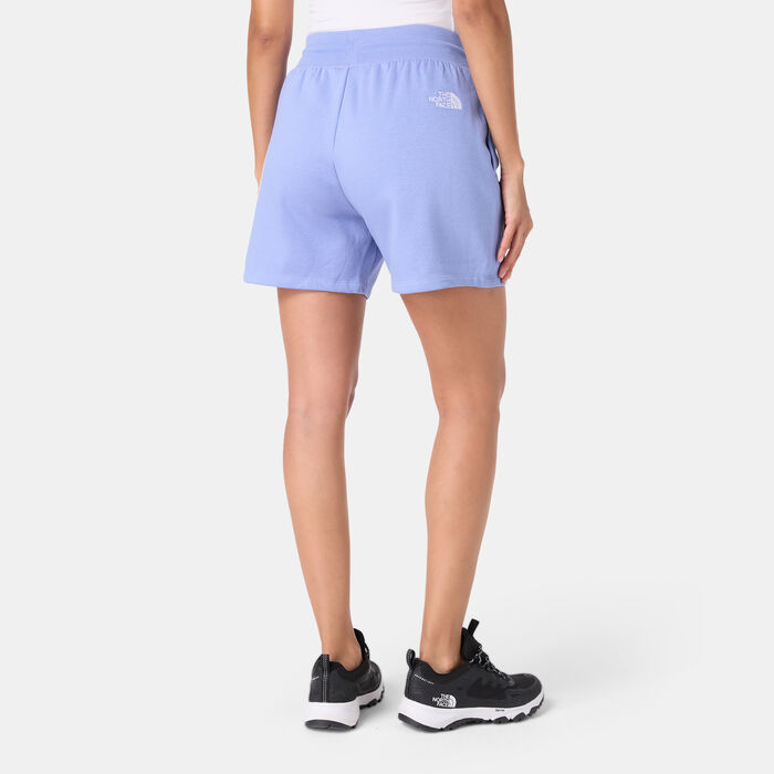 The North Face Womens Essential Shorts Blue image number 1