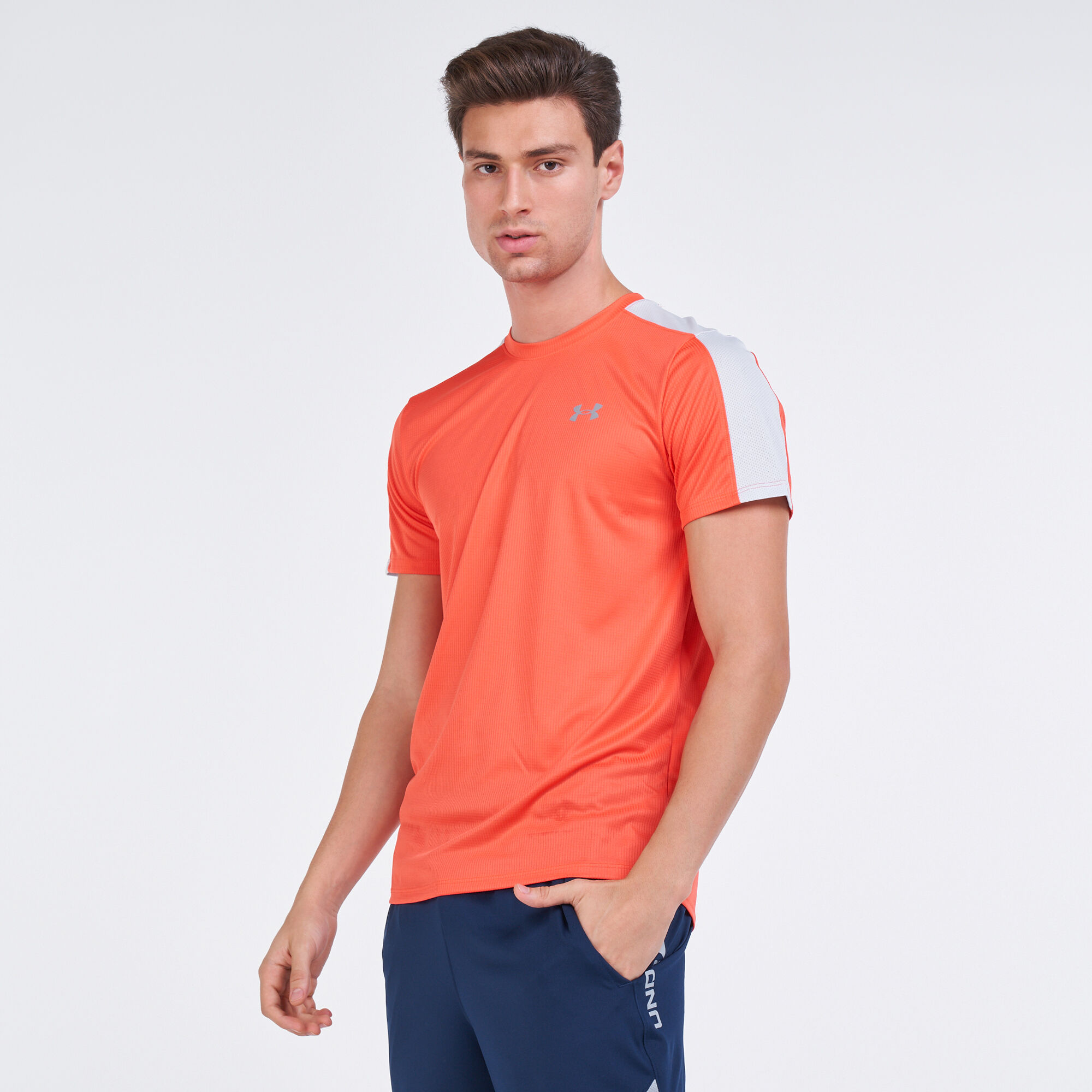 Buy Under Armour Men s Speed Stride T Shirt Red in Kuwait SSS