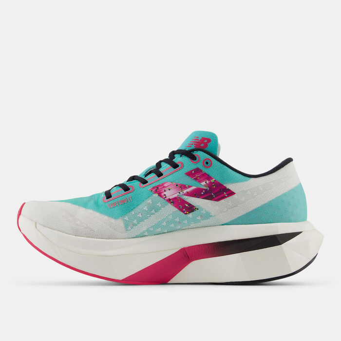 New Balance Women's NYC Marathon FuelCell SuperComp Elite v4 Running Shoes Multi image number 2