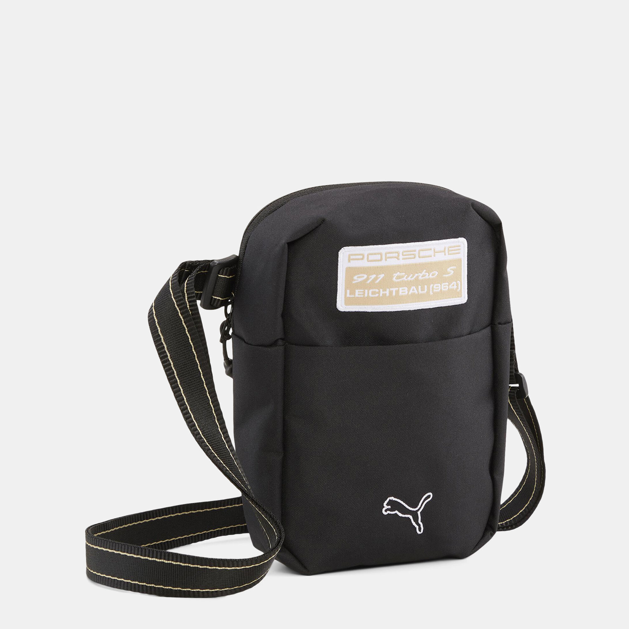 Men s Porsche Legacy Statement Portable Shoulder Bag Black PUMA in Kuwait SSS