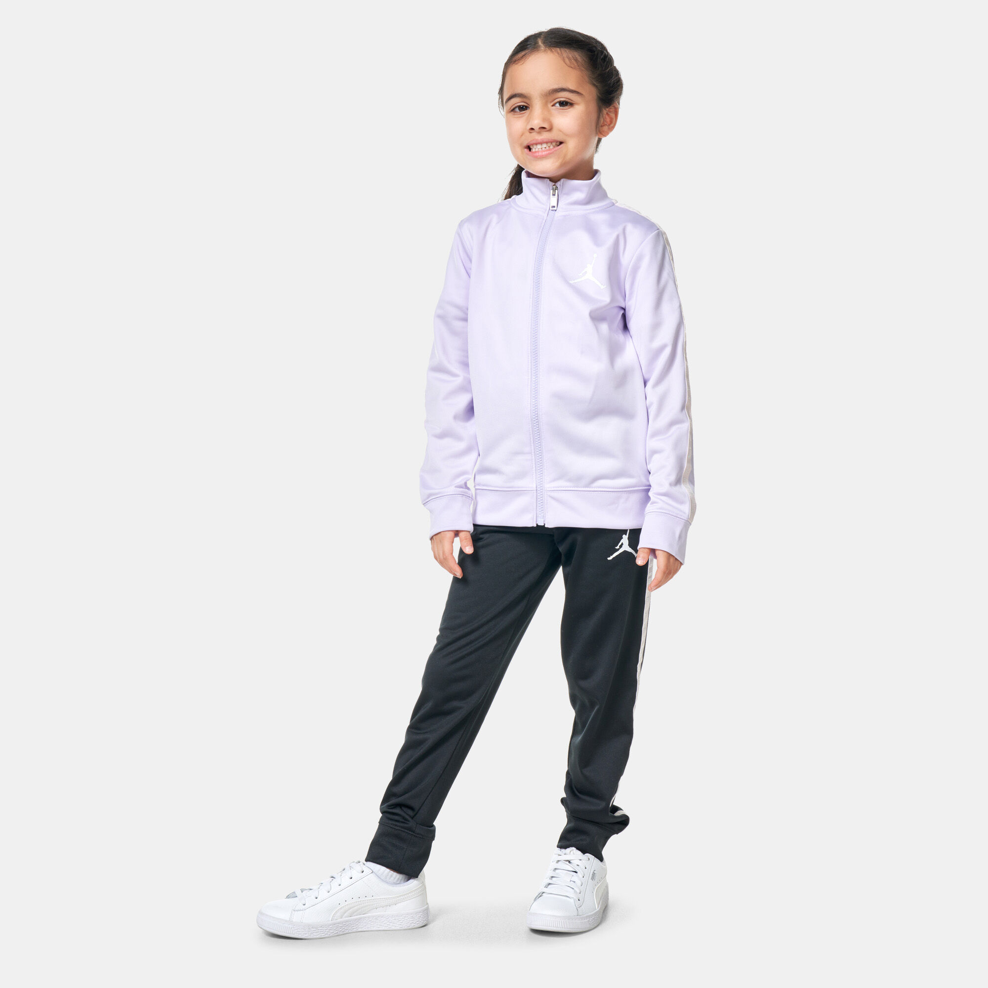 Purple jordan tracksuit on sale