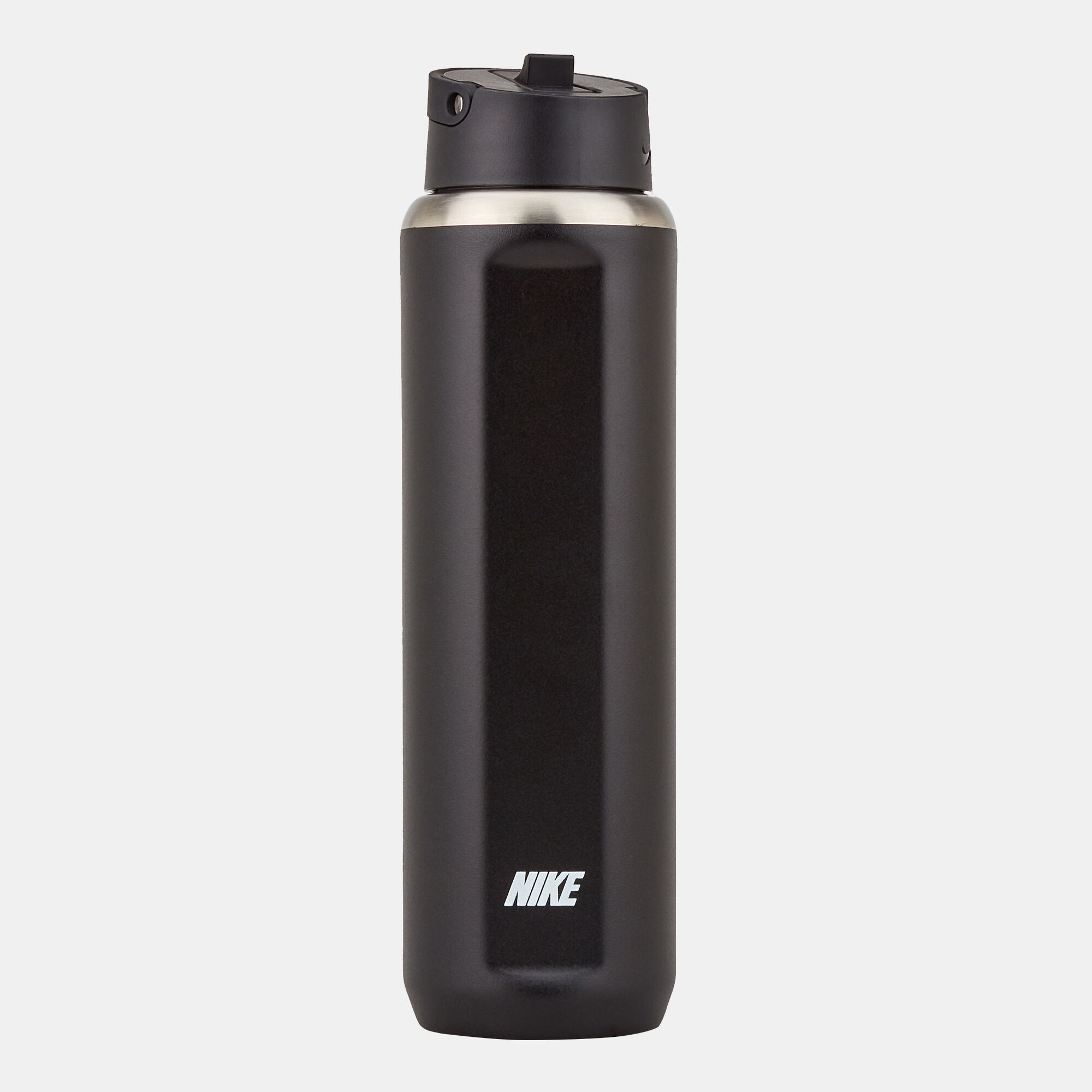 Stainless Steel Recharge Straw Water Bottle Black Nike in Kuwait SSS