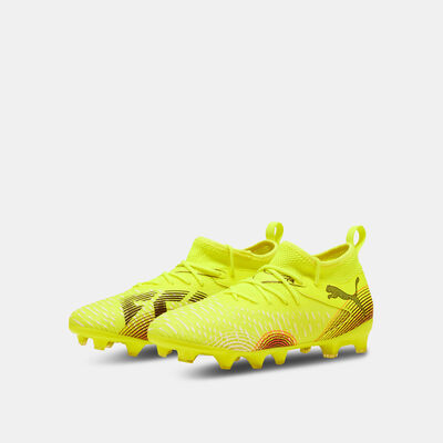 PUMA Kids' FUTURE 8 MATCH Multi-Ground Football Shoes Black