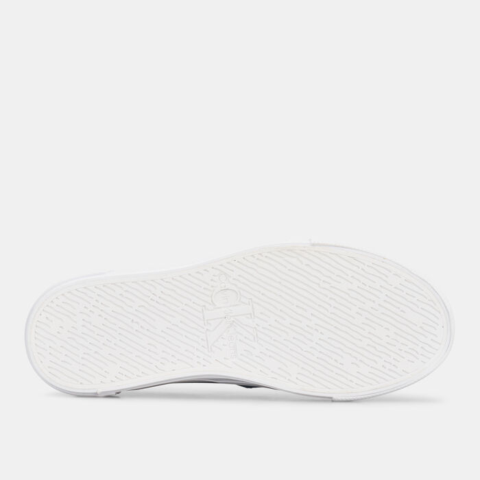 Calvin Klein Women's Bold Vulcanised Flatfrom Slip On Shoe Black image number 3