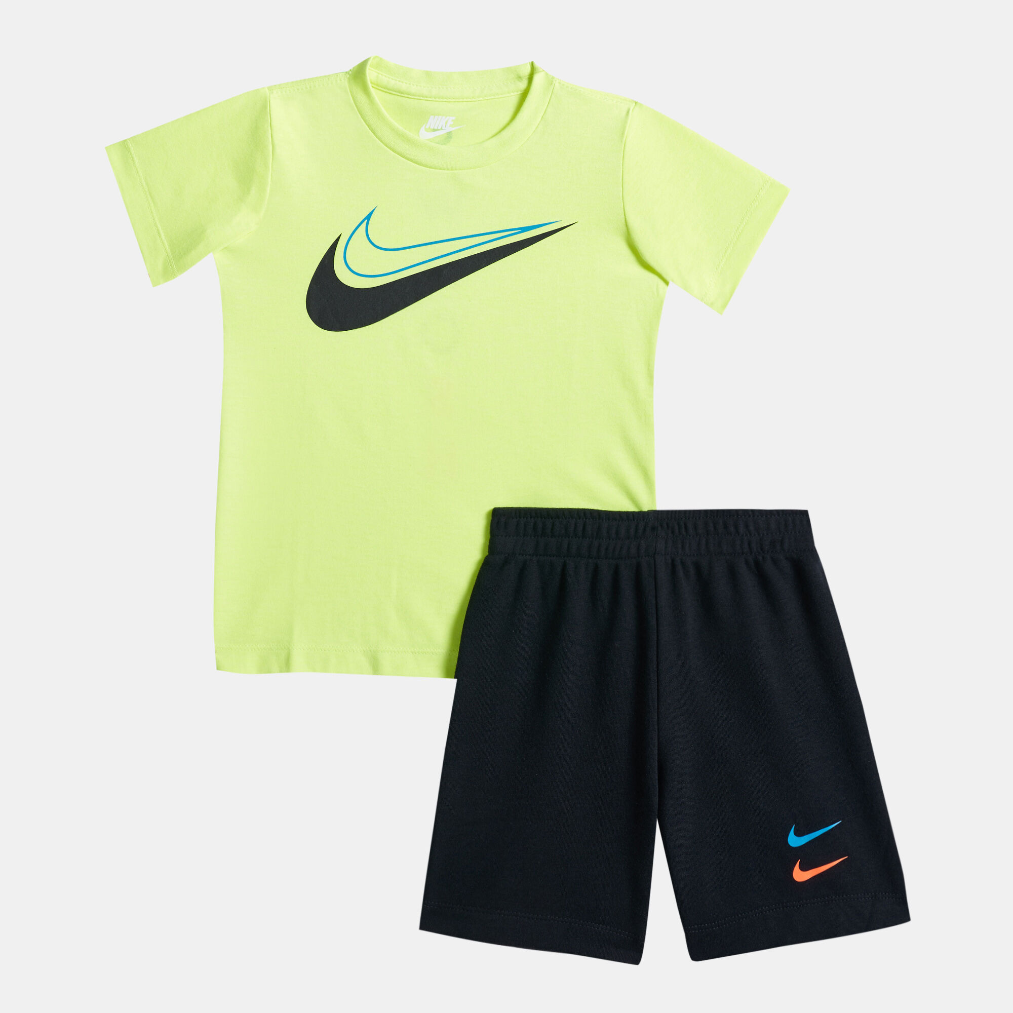 Buy Nike Kids' Sportswear Swoosh T-Shirt and Shorts Set (Baby and ...