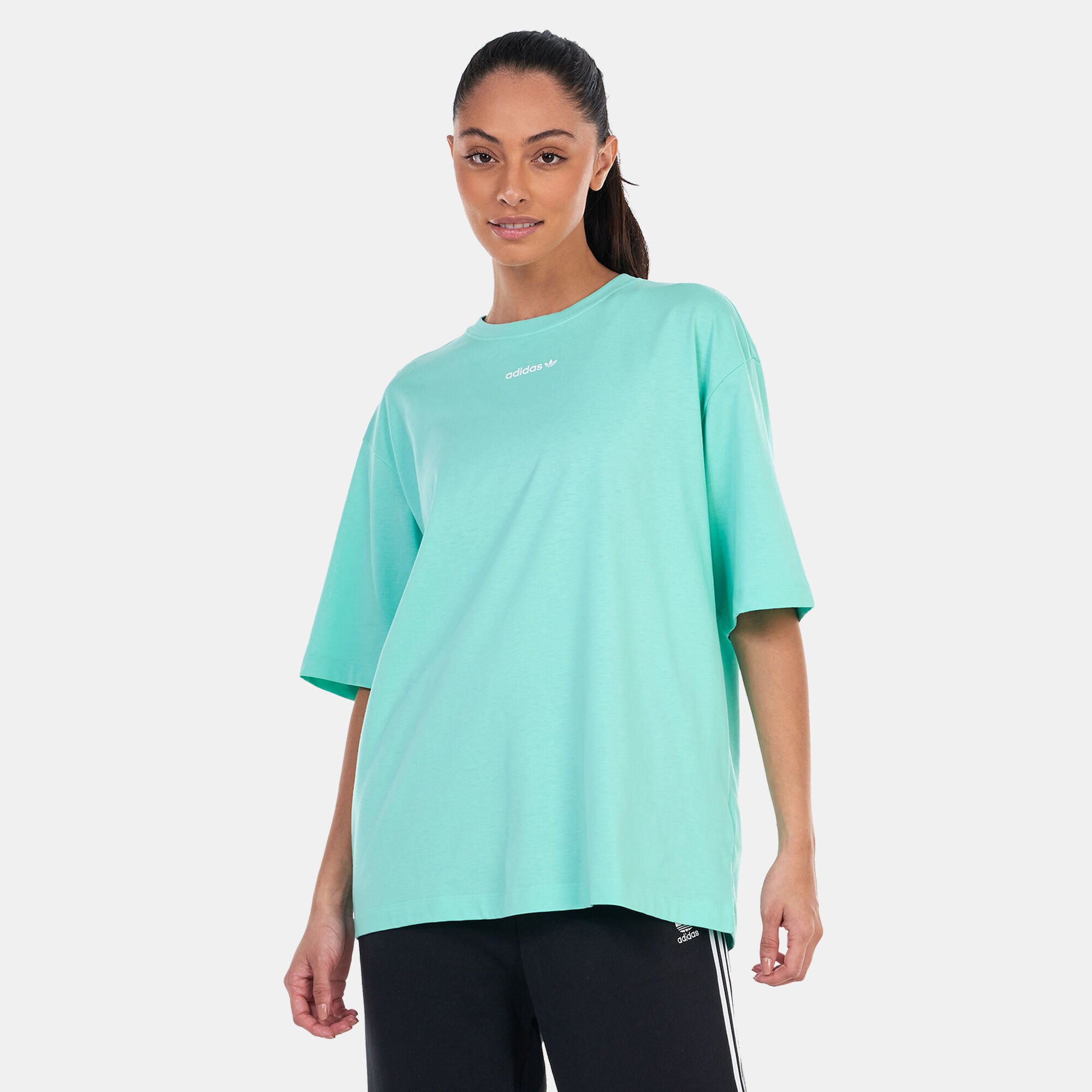 Women s Graphic T Shirt Green adidas Originals in Kuwait SSS