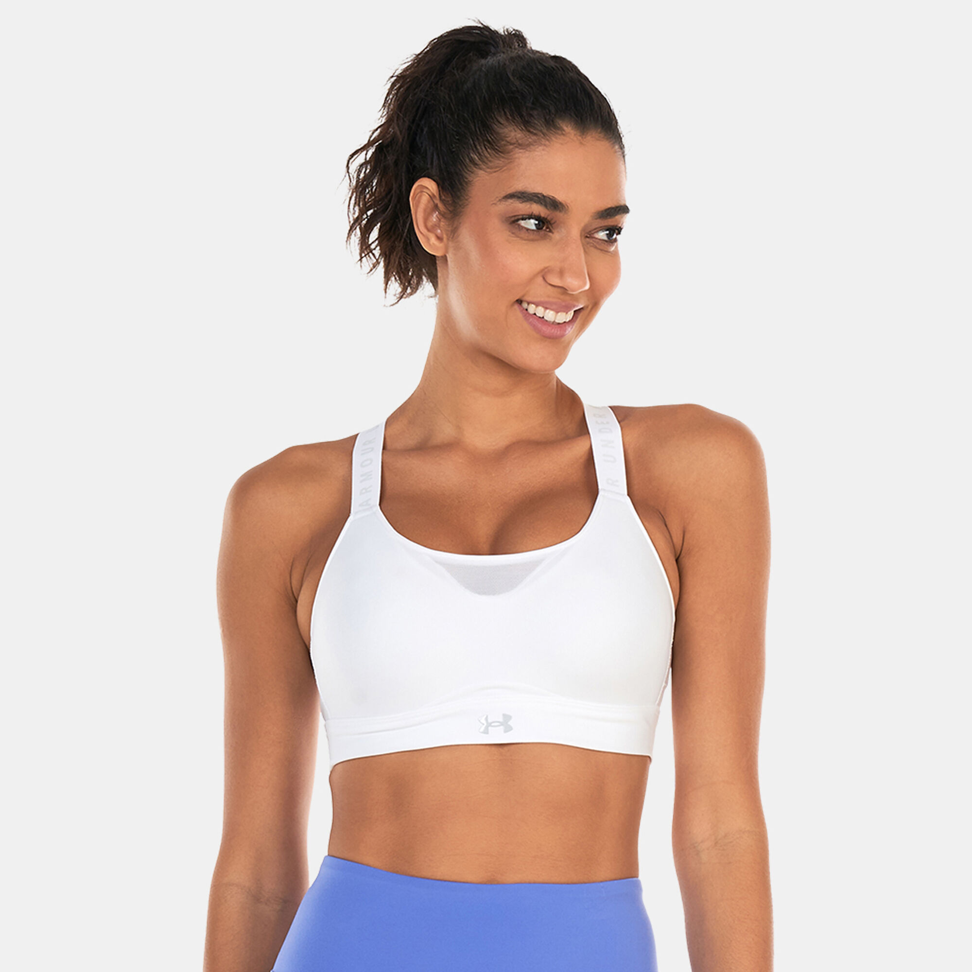Women s Infinity High Support Training Sports Bra White Under Armour in Kuwait SSS