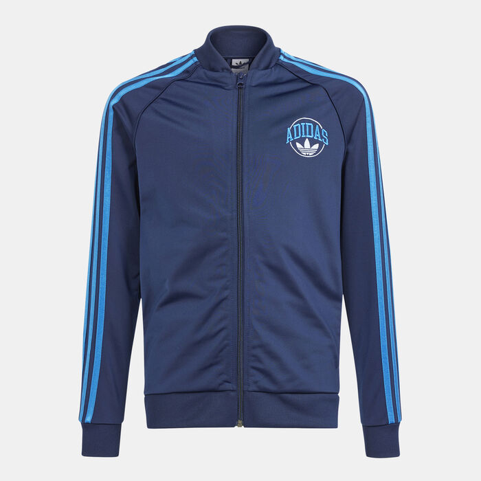 adidas Originals Kids' VRCT SST Track Jacket Blue image number 0