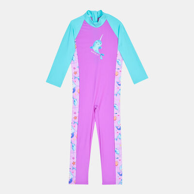 Speedo Kids' All-In-One Sun Suit Pink