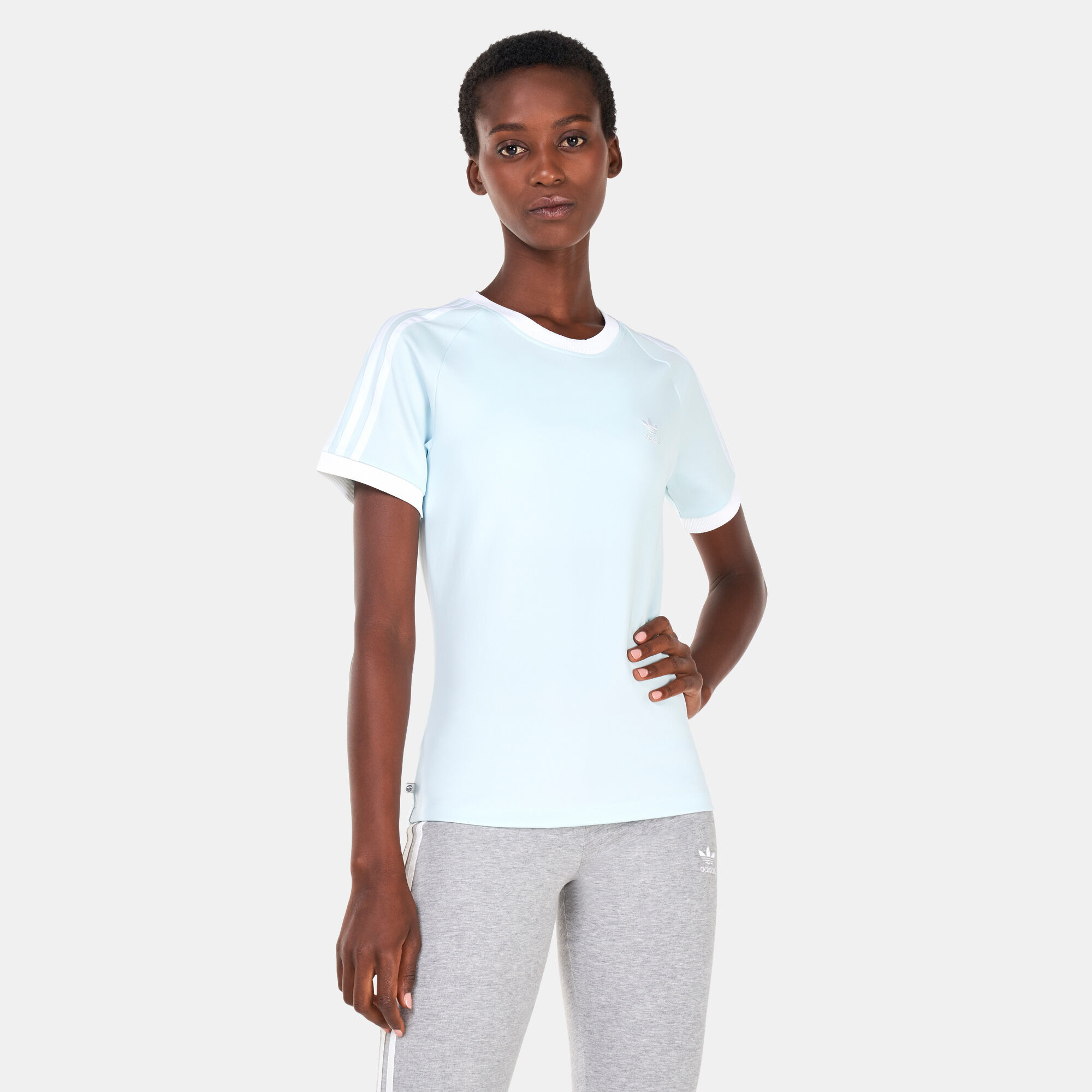 Adidas parley striped tee discount