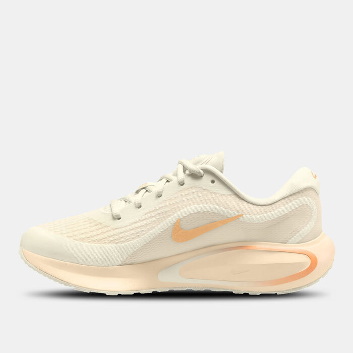 Nike Women's Journey Run Road Running Shoes White image number 2