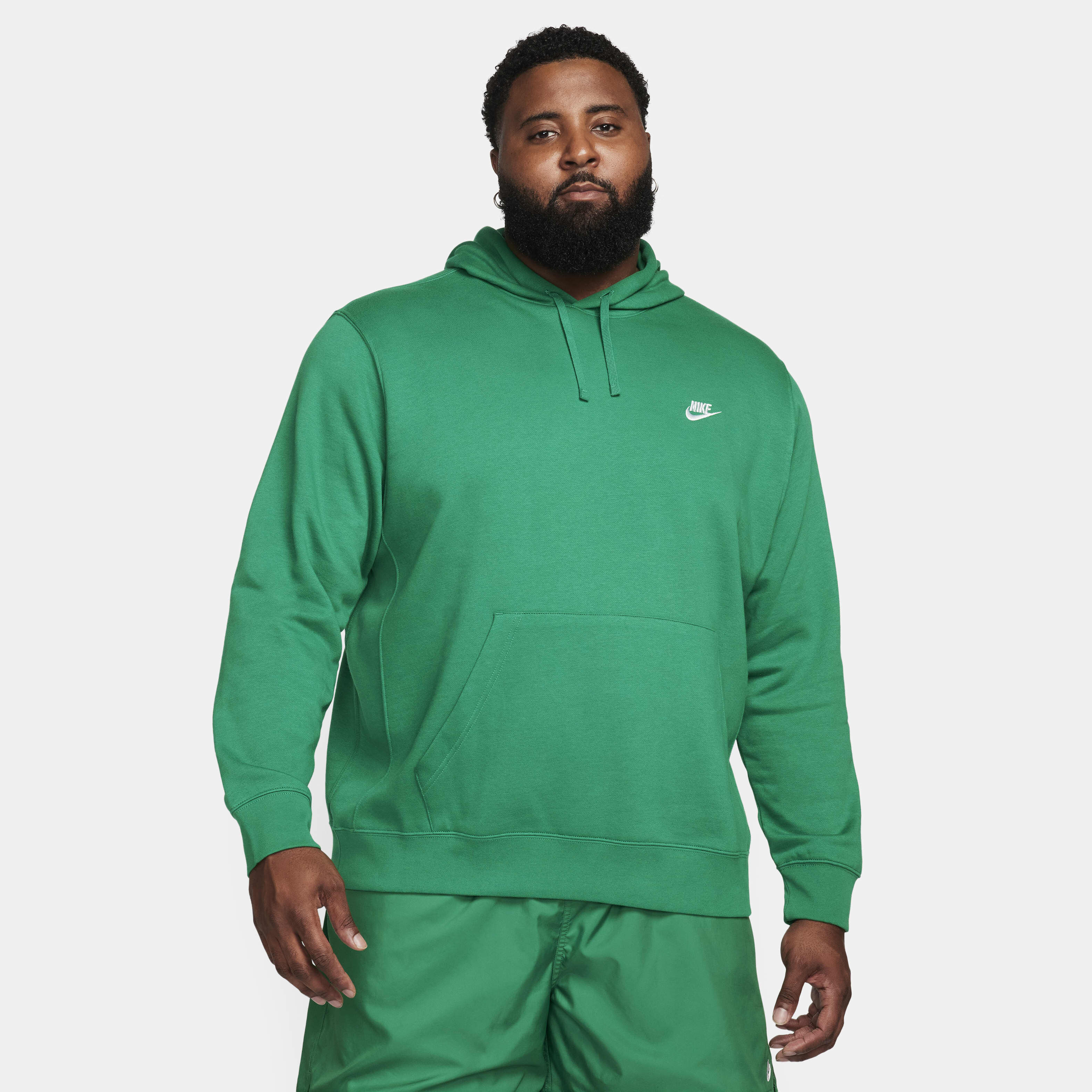 Nike green pullover hoodie best sale