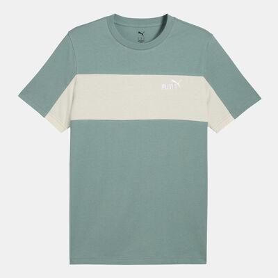 PUMA Men's Essential Block T-Shirt Green