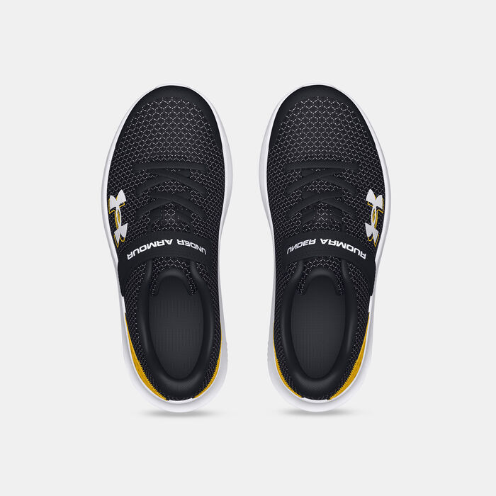 Under Armour Kids' Surge 4 AC Running Shoes Black image number 4