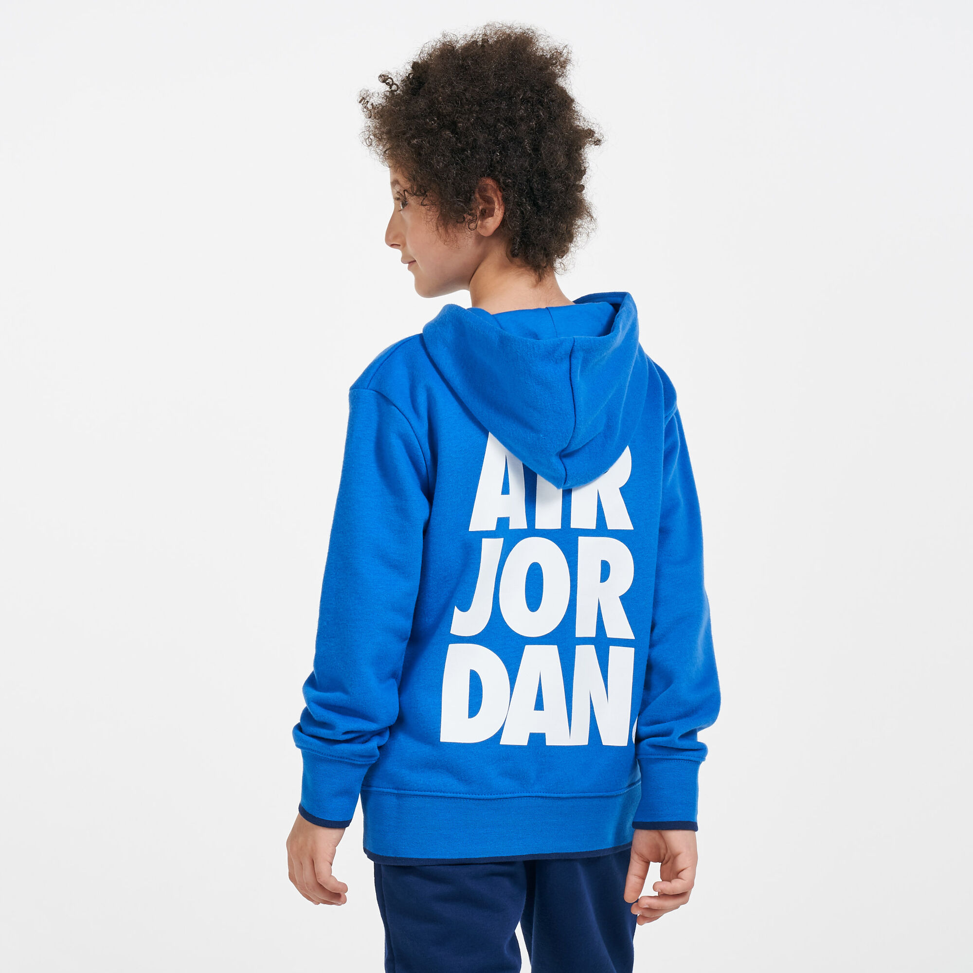 Kids Jumpman Pullover Hoodie Older Kids Blue Jordan in Kuwait SSS