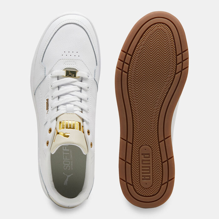 PUMA Men's Court Classic Lux Shoes White image number 3