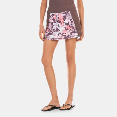 COEGA Women's Printed Swim Skirt Pink