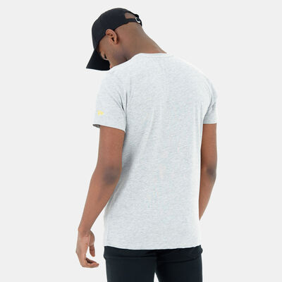 New Era Men's NBA Golden State Warriors T-Shirt Grey