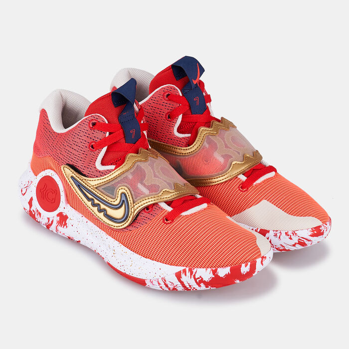 Nike Men's KD Trey 5 X Basketball Shoe Red image number 2