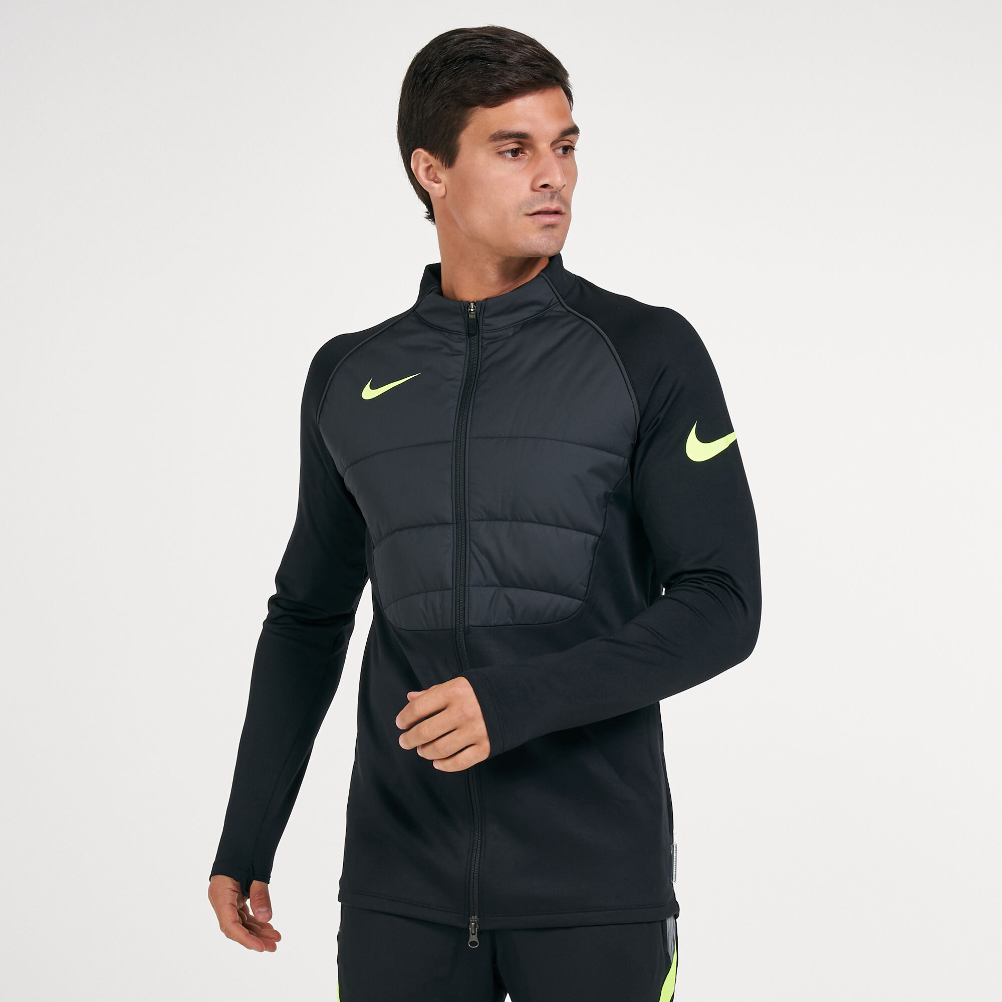 Buy Nike Men s Strike Therma Padded Drill Jacket Black in Kuwait SSS