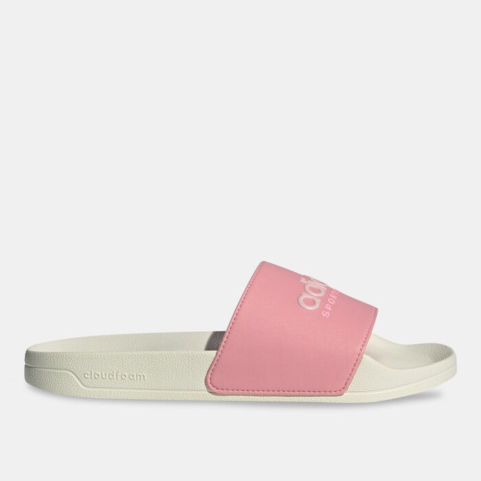 adidas Men's Adilette Shower Slides Beige image number 1