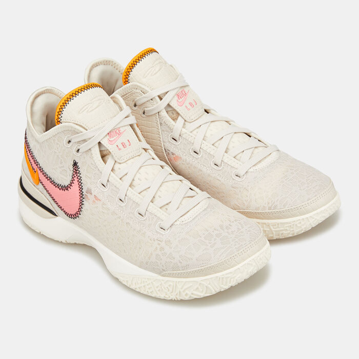 Nike Men's LeBron NXXT Gen Basketball Shoe Ivory image number 1